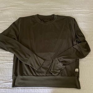 Vuori daydream longsleeve crew olive small